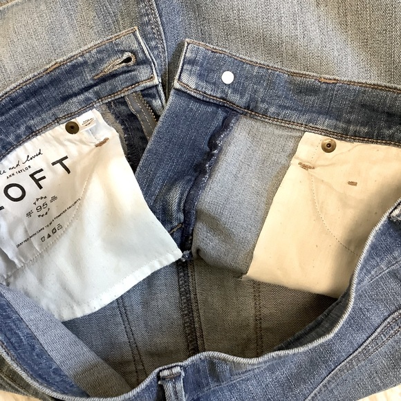 LOFT Denim Mini Skirt - Picture 13 of 13